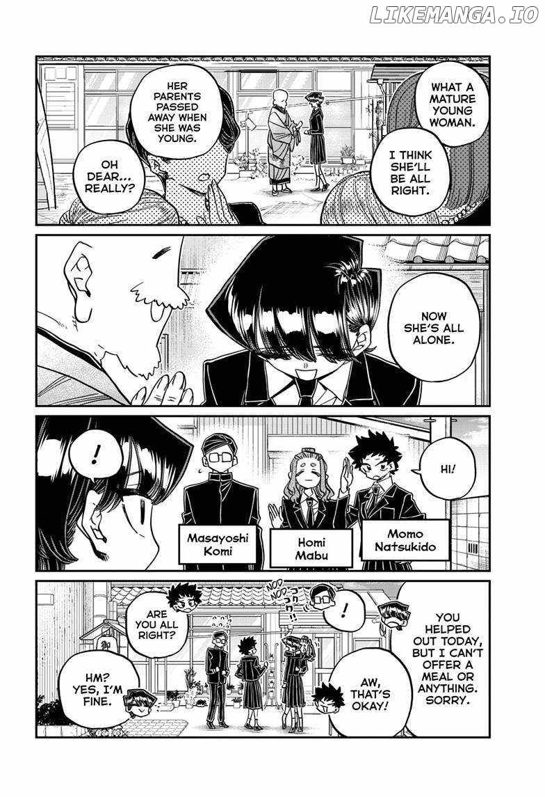 Komi-san wa Komyushou Desu Chapter 485 3